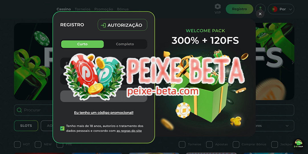 peixe beta Bônus
